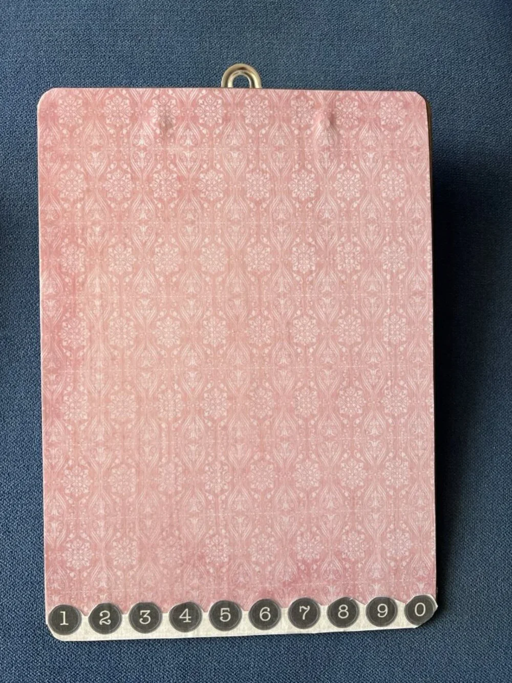 Handcrafted CLIPBOARD Upcycled Decopage Butterfly LOVE LAUGHER JOY 12 x 9